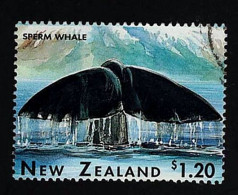 1996 Sperm Whale Michel NZ 1514 Stamp Number NZ 1369 Yvert Et Tellier NZ 1458 Stanley Gibbons NZ 1995 - Usati