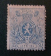 Belgium N° 24A MNG  1867  Cat: 140 € - 1866-1867 Piccolo Leone