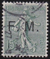 France  .  Y&T   .    Fm  3    .   O      .    Oblitéré - Military Postage Stamps