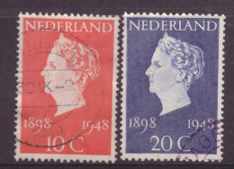 Nederland / Niederlande / Pays Bas NVPH 504 & 505 Used (1948) - Gebruikt