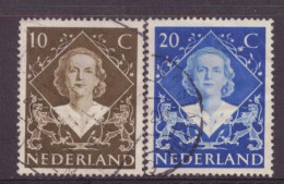 Nederland / Niederlande / Pays Bas NVPH 506 & 507 Used (1948) - Gebruikt