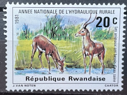 RWANDA -  MNG - 1981 - # 1032 - Gebraucht