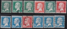 France  .  Y&T   .    170/181   .     O  (173: * )      .    Neuf Avec Gomme - Used Stamps