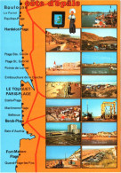 CPM Côte D'Opale : Hardelot, Sainte-Cécile, Merlimont, Fort-Mahon, Etaples, Saint-Gabriel, Stella Plage, Quend, Equihen, - Nord-Pas-de-Calais