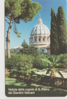 SCHEDA TELEFONICA NUOVA VATICANO SCV89 CUPOLA DI S.PIETRO - Vatican