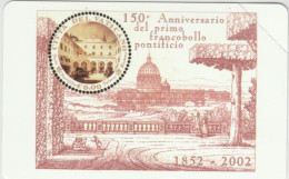 SCHEDA TELEFONICA NUOVA VATICANO SCV99 ANNIVERSARIO FRANCOBOLLO - Vaticaanstad