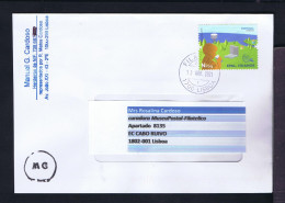 Gc8210 PORTUGAL "EPAL 150 Years" Sciences / Water Lisboa Region Distribuition   Mailed - Eau