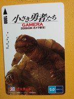 T-429 - JAPAN, Japon, Nipon, Carte Prepayee, Prepaid, Animal, Turtles - Autres & Non Classés