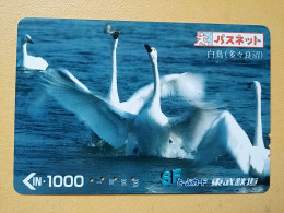 T-430 - JAPAN, Japon, Nipon, Carte Prepayee, Prepaid, Animal, Bird, Oiseau - Autres & Non Classés