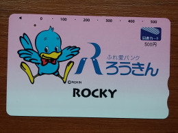 T-430 - JAPAN, Japon, Nipon, Carte Prepayee, Prepaid, Animal, Bird, Oiseau - Sonstige & Ohne Zuordnung