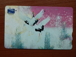 T-430 - JAPAN, Japon, Nipon, Carte Prepayee, Prepaid, Animal, Bird, Oiseau - Sonstige & Ohne Zuordnung