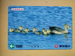 T-430 - JAPAN, Japon, Nipon, Carte Prepayee, Prepaid, Animal, Bird, Oiseau - Andere & Zonder Classificatie