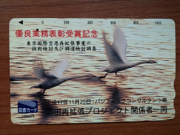 T-430 - JAPAN, Japon, Nipon, Carte Prepayee, Prepaid, Animal, Bird, Oiseau - Sonstige & Ohne Zuordnung