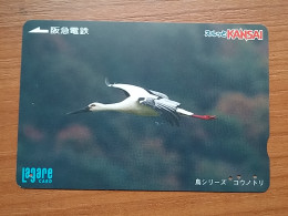 T-431 - JAPAN, Japon, Nipon, Carte Prepayee, Prepaid, Animal, Bird, Oiseau - Other & Unclassified