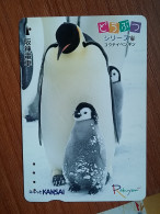 T-431 - JAPAN, Japon, Nipon, Carte Prepayee, Prepaid, Animal, Penguin - Sonstige & Ohne Zuordnung