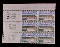 France 1973 Neufs N** Bloc De 6 Timbres YT N° 1750 Les Tuilleries - Feuilles Complètes