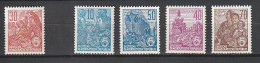 Allemagne > République Démocratique 4 Valeurs Neuf** YT 128 (1953)-190-192-193-193A Cote 48 Euro - Unused Stamps