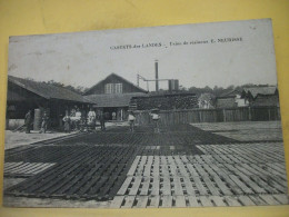 40 9592 CPA - 40 CASTETS DES LANDES. USINE DE RESINEUX. E. NEURISSE - ANIMATION - Castets