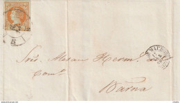 LOTE 1811 // (C210) ESPAÑA 1859-CARTA-PREFILATELIA. LUNEL A MONTPELLIER (FRANCIA). Fechador LUNEL - Cartas & Documentos