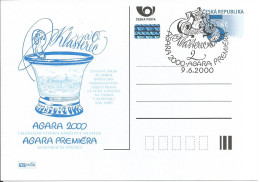 CDV A 59 Czech Republic Agara Stamp Exhibition 2000 Klösterle An Der Eger Porcelain - Porcelana