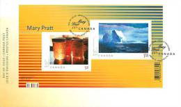 2007 Mary Pratt  Painter  Souvenir Sheet Of 2 Sc 2212 - 2001-2010