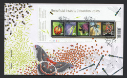 2007   Beneficial Insects  Definitives -Souvenir Sheet Of 5 Different  Sc 2238a - 2001-2010