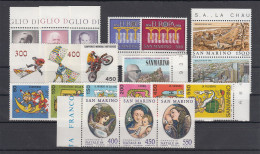 S. Marino Nuovi:   Annata 1984  Completa ** - Full Years