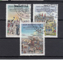 S. Marino Usati Di Qualità:   N. 1262-4 - Used Stamps