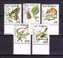 S. Marino Usati Di Qualità:   N. 1302-6 - Used Stamps