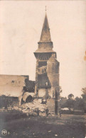 Carte Postale Photo Militaire Allemand GRANDCOURT-80-Somme-l'Eglise En Destruction-Krieg-Guerre 14/18 - Autres & Non Classés