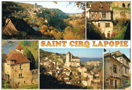 CPM..46..LOT..SAINT CIRQ LAPOPIE..1er VILLAGE DE FRANCE ENTIEREMENT CLASSE MONUMENT HISTORIQUE - Saint-Cirq-Lapopie