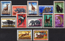 Katanga - 6/17 - Animaux - 1960 - MNH - Katanga