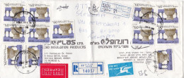 Par Avion - Exprès - Registered Mail - From HOLON To Antwerpen Belgium - Poste Aérienne