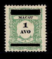 ! ! Macau - 1910 Postage Due W/OVP 1 A - Af. 142 - NGAI (ca 063) - Nuovi