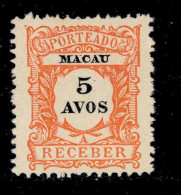 ! ! Macau - 1904 Postage Due 5 A - Af. P 05 - NGAI (ca 096) - Impuestos