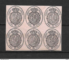 LOTE 1812  ////  (C105) ESPAÑA    EDIFIL Nº: 36 EN BLOQUE   **MNH  LUXE - Nuevos