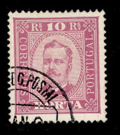 ! ! Horta - 1892 D. Carlos 10 R (Perf. 13 1/2) - Af. 02 - Used (ca 108) - Horta