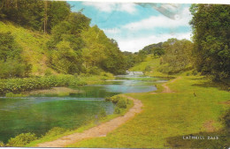 LATHKILL DALE, BAKEWELL, DERBYSHIRE, ENGLAND. USED POSTCARD   Gv2 - Derbyshire