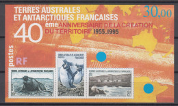 Terre Australi Ed Antartiche Francesi TAAF Nuovi :   BF  N.  2 ** - Blocks & Kleinbögen