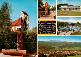 73867261 Kirchzarten Kirche Brunnen Kurhaus Schwimmbad Panorama Kirchzarten - Kirchzarten