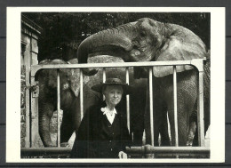 USA 1986 American Poet Critic Translator, And Editor Marianne Moore, Bronx, New York (1953), Unused Elephant Elefant - Femmes Célèbres