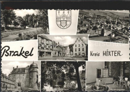 42155602 Brakel Westfalen Rathaus Kaiserbrunnen Schloss Hinnenburg  Brakel - Brakel