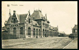 A65 BELGIQUE CPA  PERUWELZ - STATION - Collections & Lots