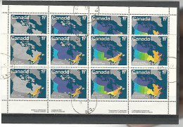 54579 ) Collection Canada Block - Blocks & Sheetlets