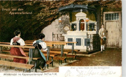 13915832 Wildkirchli Weissbad IR Altar Und Natur Hoehle Fuer Den Gottesdienst - Altri & Non Classificati