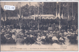 AUXERRE- EXPOSITION NATIONALE D AUXERRE 1908- DISTRIBUTION DES RECOMPENSES- PRESIDENCE DE M CRUPPI - Auxerre