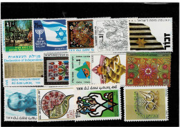 ISRAEL ,14 Francobolli Nuovi MNH ,qualita Splendida - Unused Stamps (without Tabs)