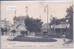 AUXERRE- EXPOSITION NATIONALE D AUXERRE 1908- EXPOSITION D HORTICULTURE - Auxerre