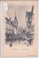 AUXERRE- LA TOUR DE L HORLOGE- BELLE CARTE PIONNIERE - Auxerre