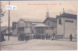 BAR-SUR-SEINE- LA VERRERIE ET LE CAFE-RESTAURANT DES TONNELLES TENU PAR M REGNAULT-FAUSEL - Bar-sur-Seine